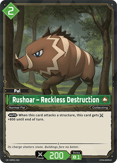 Rushoar - Reckless Destruction (R)